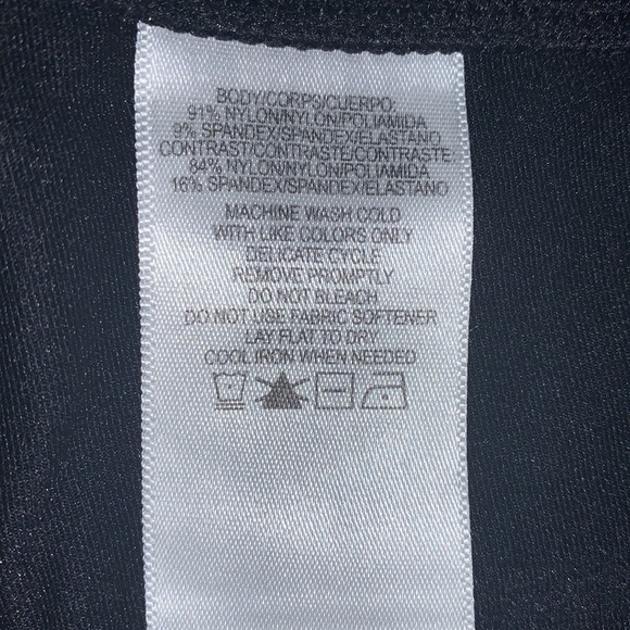 Marc New York Black Performance Cropped Leggings, sz Medium - Picture 5 of 7